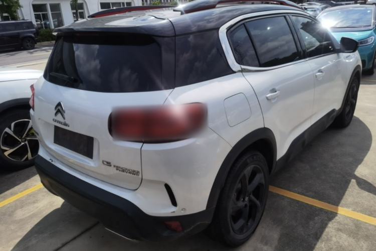 Used Citroen C5 AIRCROSS New Energy 2020 1.6T Four-Wheel Drive Plug-in Hybrid Luxury Model Rear Right 45 Deg