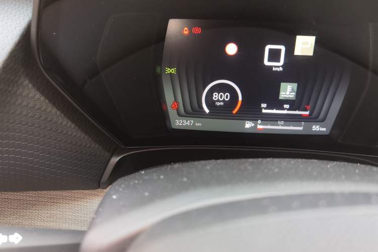 Used Citroen C5 X 2021 1.6T Impressive Edition Odometer Close Up