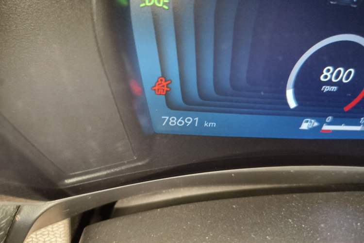 Used Citroen C5 X 2021 1.6T Impressive Edition Odometer Close Up