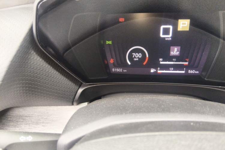 Used Citroen C5 X 2021 1.6T Impressive Edition Odometer Close Up