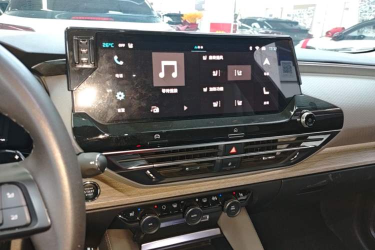 Used Citroen C5 X 2021 1.6T Ignite the Extraordinary Audio And AC Panel