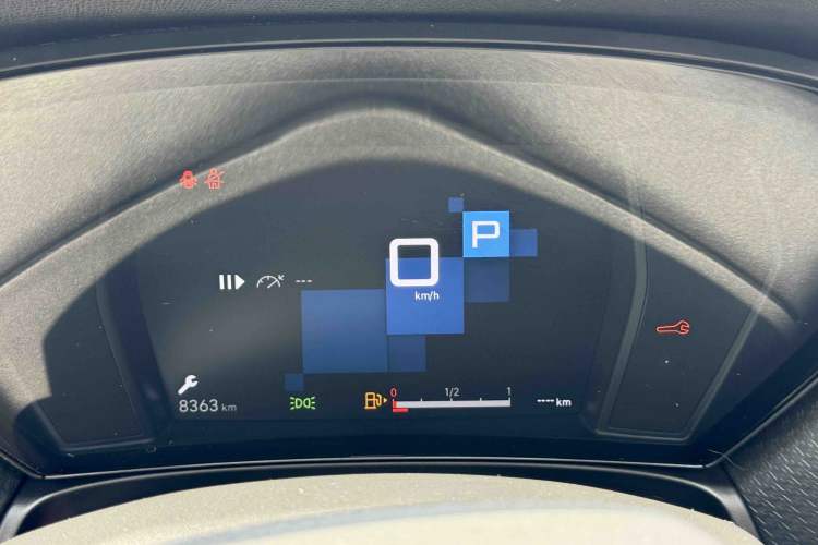 Used Citroen C5 X 2021 1.6T Enjoy the Extraordinary Odometer Close Up