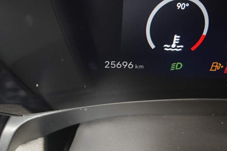 Used Citroen C5 X 2021 1.6T Enjoy the Extraordinary Odometer Close Up