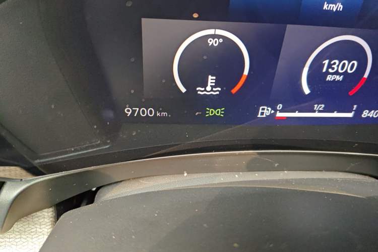 Used Citroen C5 X 2021 1.6T Enjoy the Extraordinary Odometer Close Up