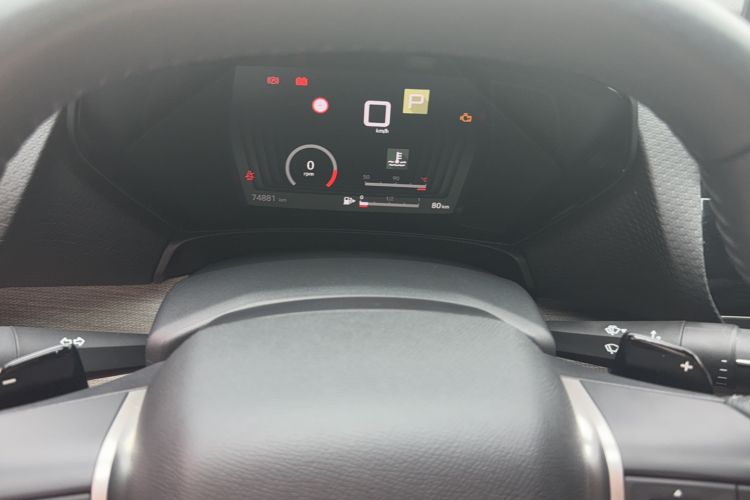 Used Citroen C5 X 2021 1.6T Impressive Edition Odometer Close Up