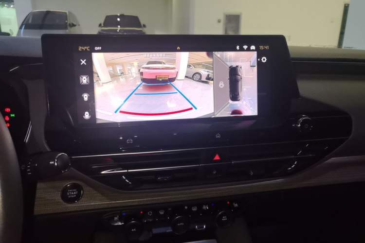 Used Citroen C5 X 2021 1.6T Ignite the Extraordinary Audio And AC Panel