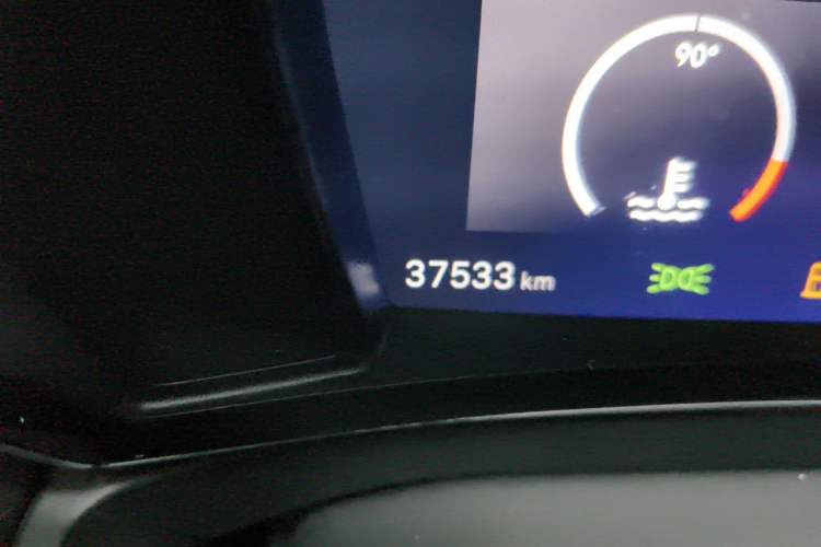 Used Citroen C5 X 2021 1.6T Enjoy the Extraordinary Odometer Close Up