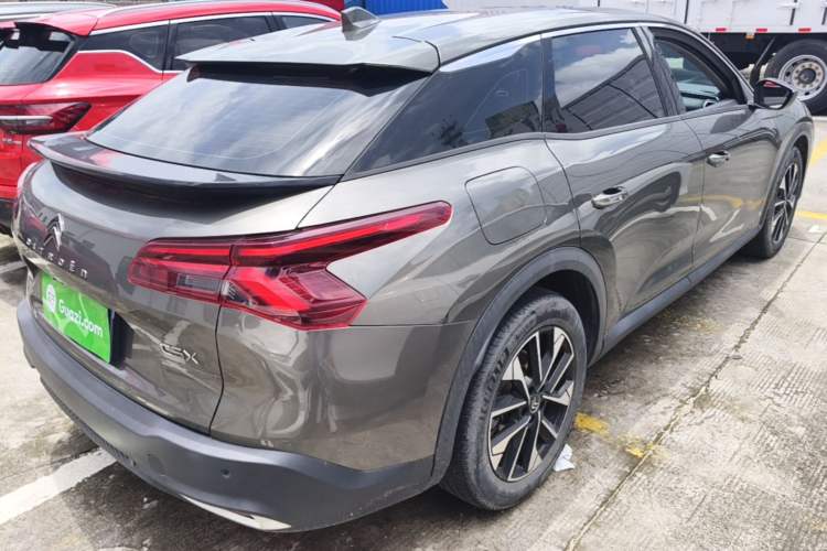Used Citroen C5 X 2021 1.6T Impressive Edition Rear Right 45 Deg