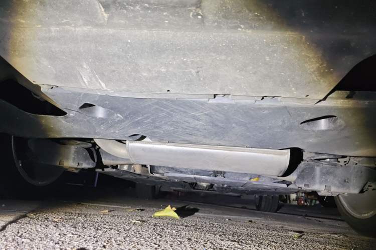Used Citroen C5 X 2021 1.6T Impressive Edition Chassis Rear