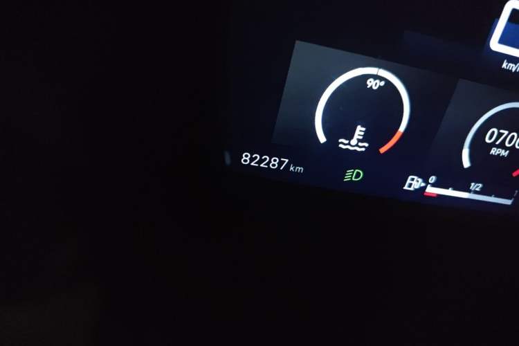 Used Citroen C5 X 2021 1.6T Enjoy the Extraordinary Odometer Close Up