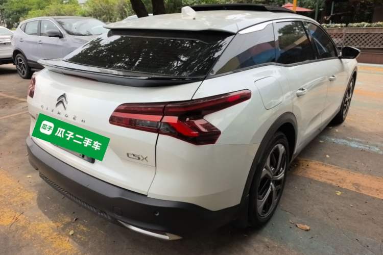 Used Citroen C5 X 2021 1.6T Enjoy the Extraordinary Rear Right 45 Deg