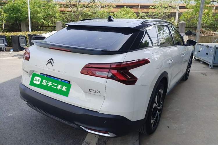 Used Citroen C5 X 2021 1.6T Impressive Edition Rear Right 45 Deg
