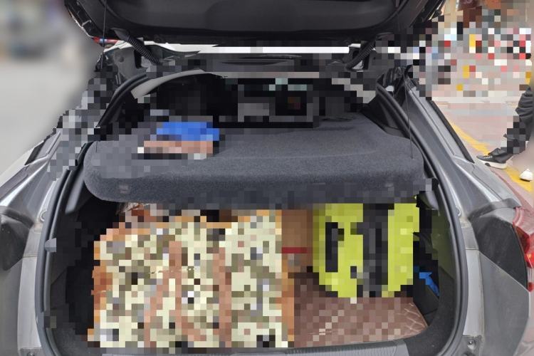 Used Citroen C5 X 2022 1.6T Extraordinary Style—Year of the Tiger New-Year Special Edition Trunk