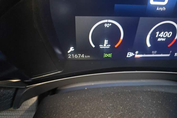 Used Citroen C5 X 2023 1.6T Enjoy the Extraordinary Odometer Close Up