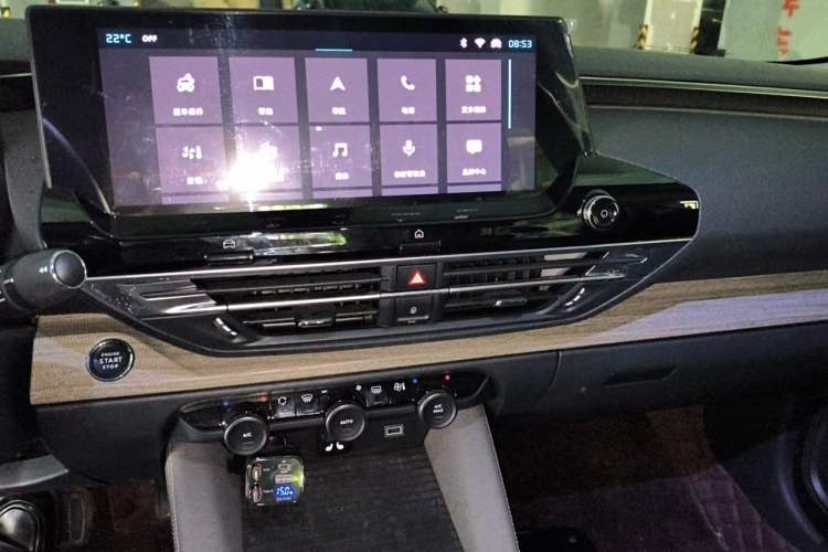Used Citroen C5 X 2023 1.6T Extraordinary Power Audio And AC Panel