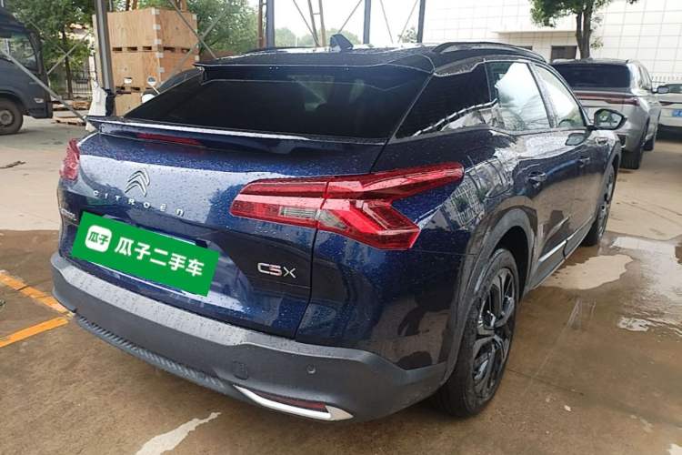 Used Citroen C5 X 2024 1.6T Traveler Extraordinary Rear Right 45 Deg