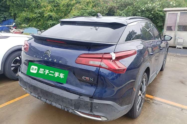 Used Citroen C5 X 2024 1.6T Traveler Extraordinary Rear Right 45 Deg