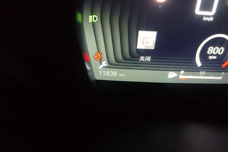 Used Citroen C5 X 2024 1.6T Extraordinary Power Odometer Close Up