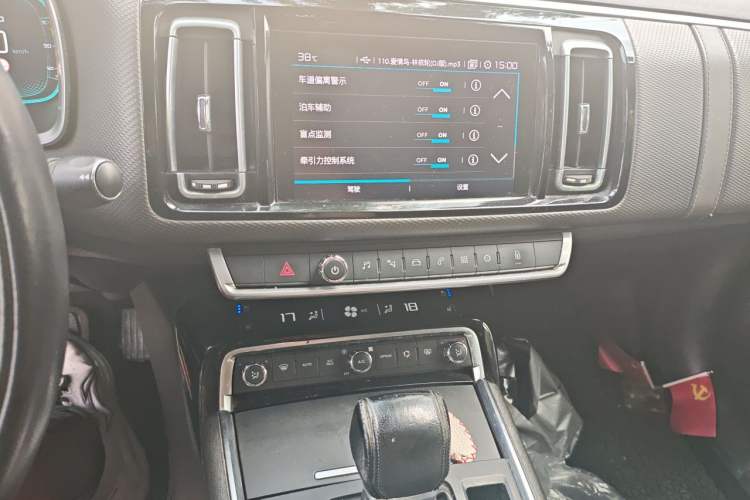 Used Citroen C6 2017 380THP Flagship Edition Audio And AC Panel