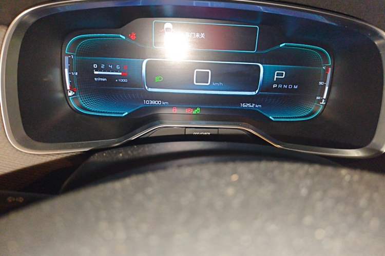 Used Citroen C6 2017 380THP Flagship Edition Odometer Close Up