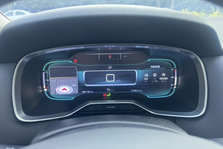 Used Citroen C6 2017 380THP Luxury Version Odometer Close Up