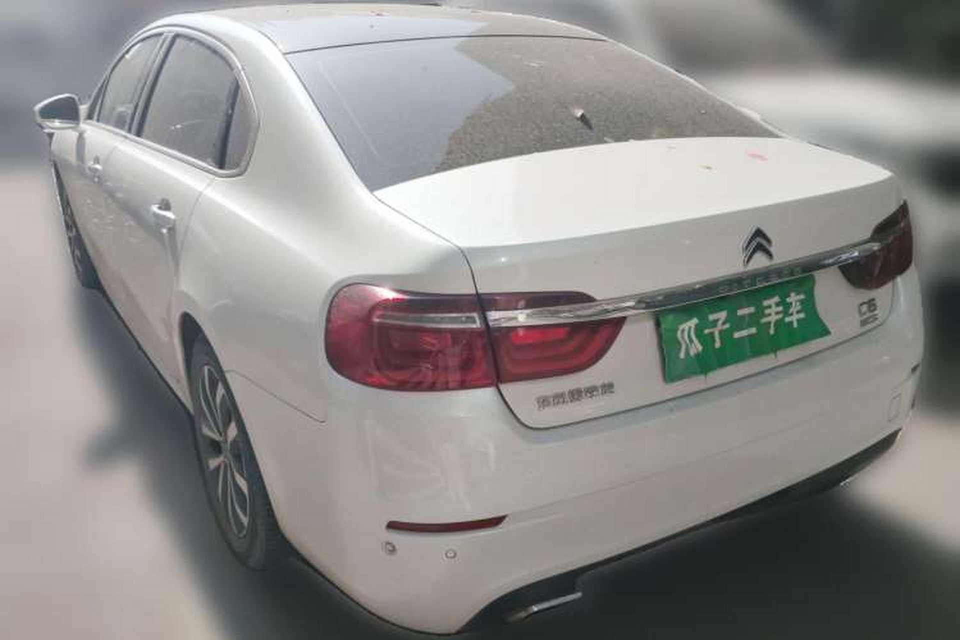 Used Citroen C6 2018 350THP Luxury Model Rear Left 45 Deg