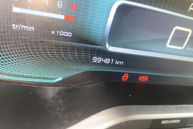 Used Citroen C6 2019 400THP ORIGINS Centennial Deluxe Edition Odometer Close Up
