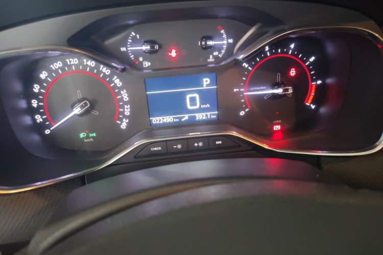 Used Citroen C6 2022 400THP Co-Creation Edition Odometer Close Up