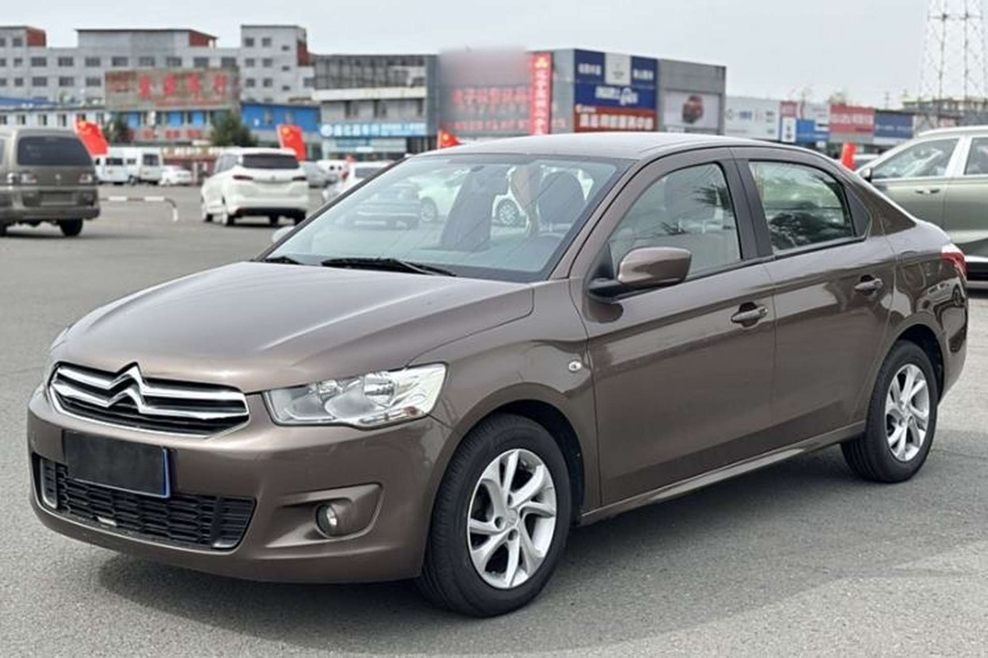 Used Citroen Elysee 2014 1.6L Manual Fashion Edition Front Left 45 Deg