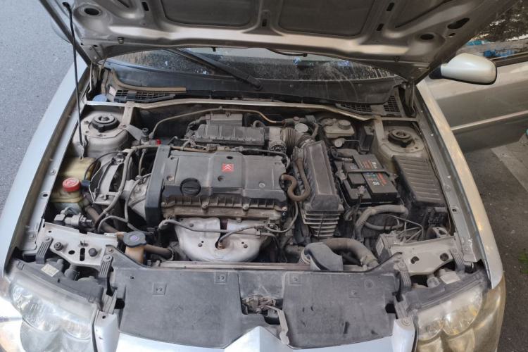 Used Citroen Elysee 2008 Sedan 1.6L CNG Manual Standard Model Engine Bay