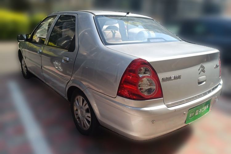 Used Citroen Elysee 2008 Sedan 1.6L CNG Manual Standard Model Rear Left 45 Deg