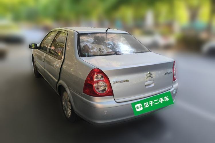 Used Citroen Elysee 2008 Sedan 1.6L CNG Manual Standard Model Rear Left 45 Deg