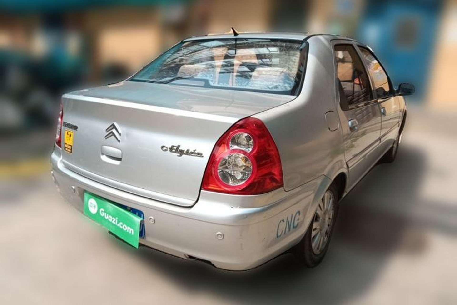Used Citroen Elysee 2008 Sedan 1.6L CNG Manual Standard Model Rear Right 45 Deg