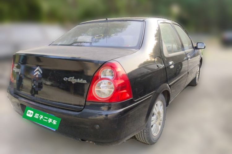 Used Citroen Elysee 2010 Sedan 1.6L Manual Tech Edition Rear Right 45 Deg