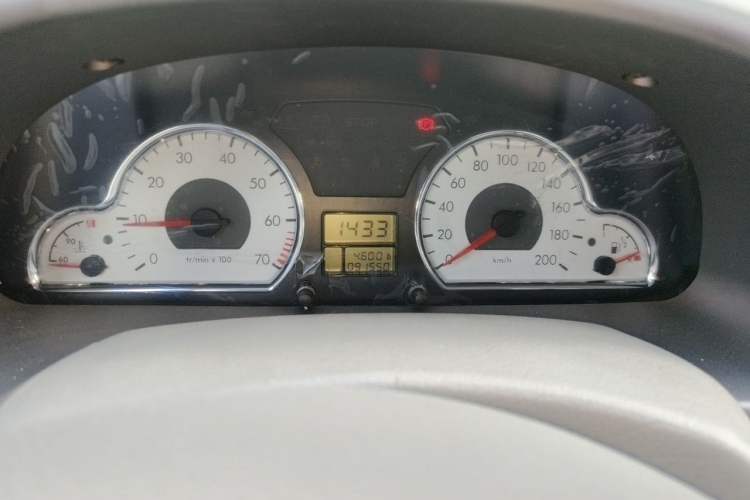 Used Citroen Elysee 2011 Sedan 1.6L Manual Tech Edition Odometer Close Up