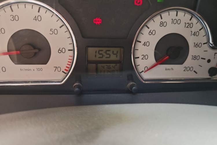 Used Citroen Elysee 2011 Sedan 1.6L Manual Tech Edition Odometer Close Up