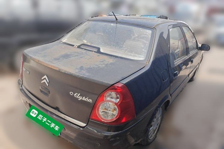 Used Citroen Elysee 2012 Sedan 1.6L Manual Tech Model CNG Rear Right 45 Deg