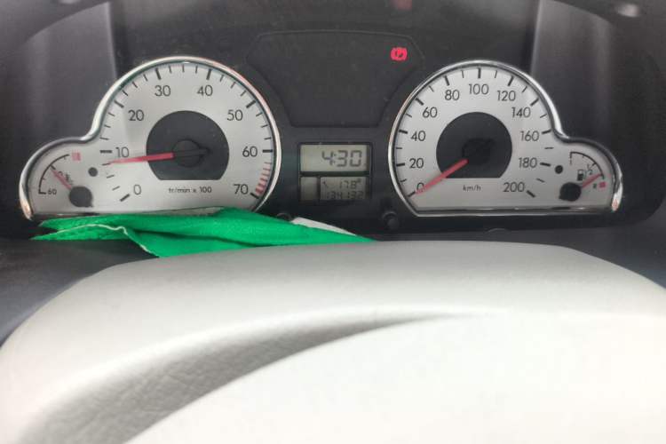 Used Citroen Elysee 2012 Sedan 1.6L Manual Tech Model Odometer Close Up