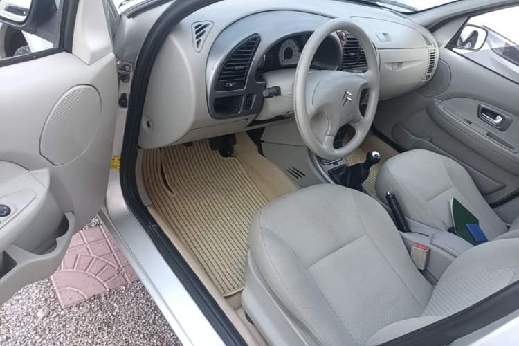 Used Citroen Elysee 2012 Sedan 1.6L Manual Tech Model CNG Driver Seat