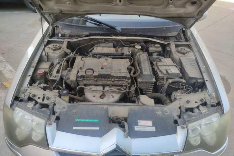 Used Citroen Elysee 2012 Sedan 1.6L Manual Tech Model CNG Engine Bay