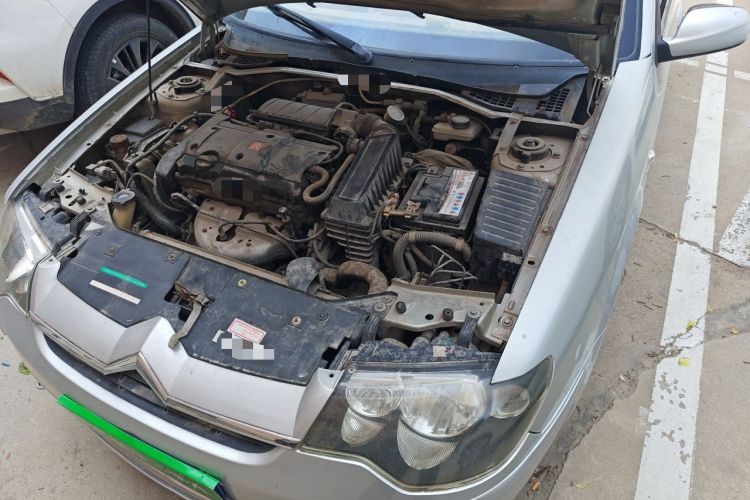 Used Citroen Elysee 2012 Sedan 1.6L Manual Tech Model CNG Engine Bay Left