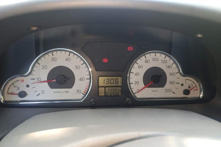 Used Citroen Elysee 2012 Sedan 1.6L Manual Tech Model CNG Instrument Cluster