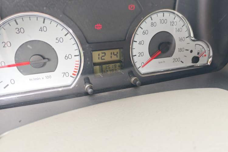 Used Citroen Elysee 2012 Sedan 1.6L Manual Tech Model Odometer Close Up