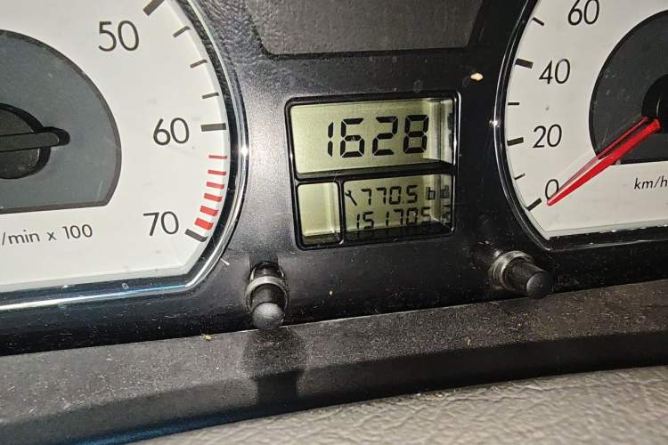 Used Citroen Elysee 2012 Sedan 1.6L Manual Tech Model Odometer Close Up