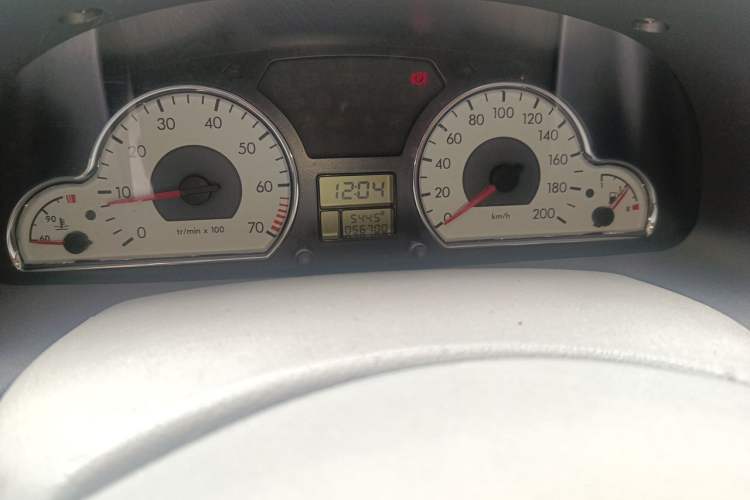 Used Citroen Elysee 2012 Sedan 1.6L Manual Tech Model Odometer Close Up