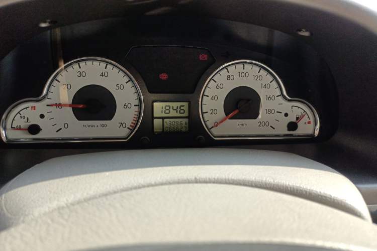 Used Citroen Elysee 2012 Sedan 1.6L Manual Tech Model Odometer Close Up