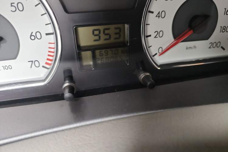 Used Citroen Elysee 2012 Sedan 1.6L Manual Tech Model Odometer Close Up