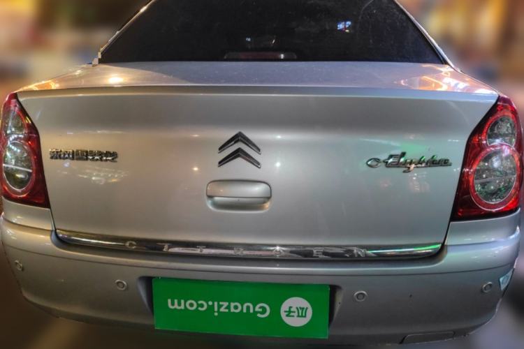 Used Citroen Elysee 2012 Sedan 1.6L Manual Tech Model CNG Rear