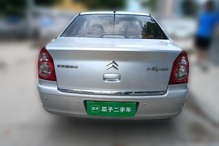 Used Citroen Elysee 2012 Sedan 1.6L Manual Tech Model CNG Rear