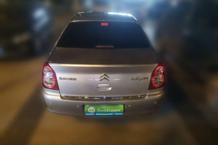 Used Citroen Elysee 2012 Sedan 1.6L Manual Tech Model Rear